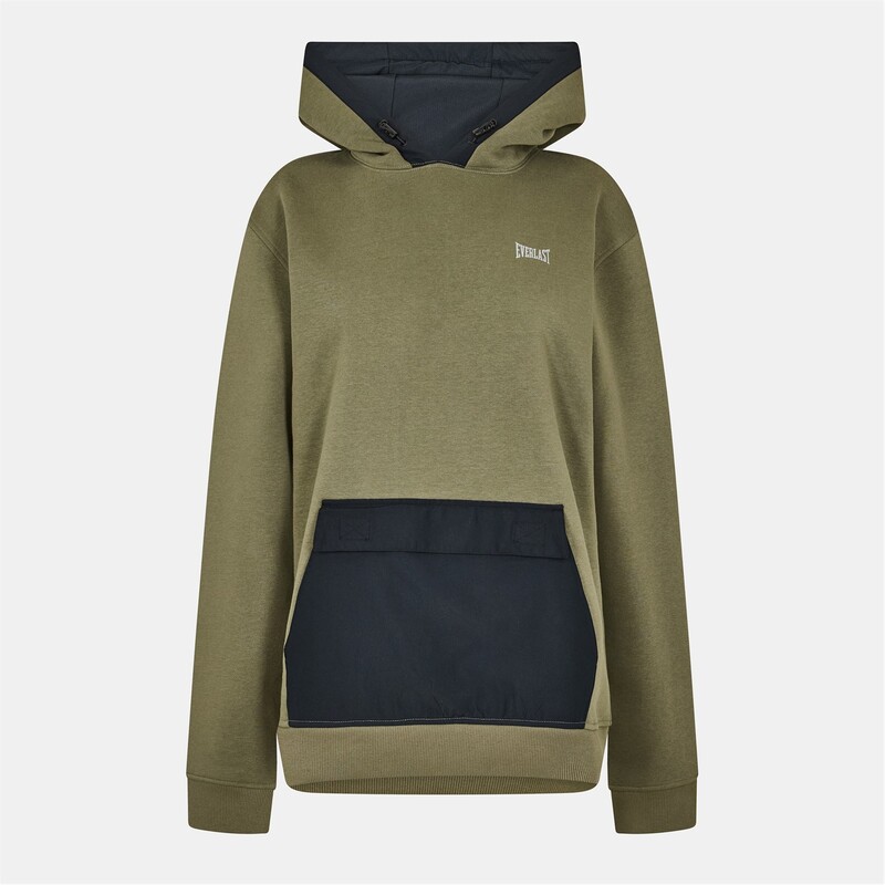 エバーラスト メンズ アウター パーカー・スウェット コントラスト Everlast Utility Contrast Panel Hoody Sn54 Khaki カーキ