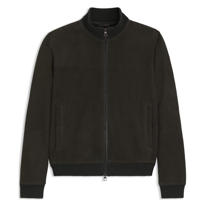 雇い主 メンズ アウター 上衣・上衣 上衣 Boss x BECKHAM Shearling Jacket Green 347 緑であること