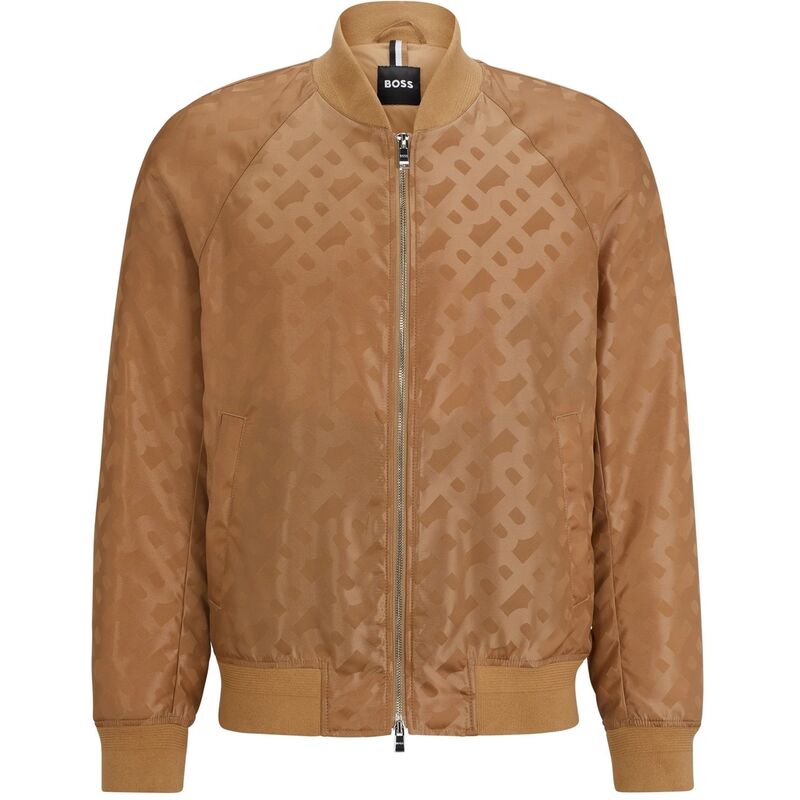 ボス メンズ アウター ジャケット・ブルゾン Boss Corondo 10257644 01 Medium Beige ベージュ