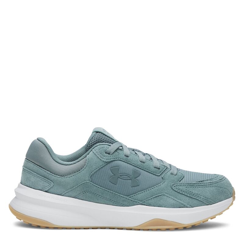 アンダーアーマー メンズ シューズ スニーカー スエード Under Armour Edge Suede Training Shoes Mens Jasper Blue ブルー