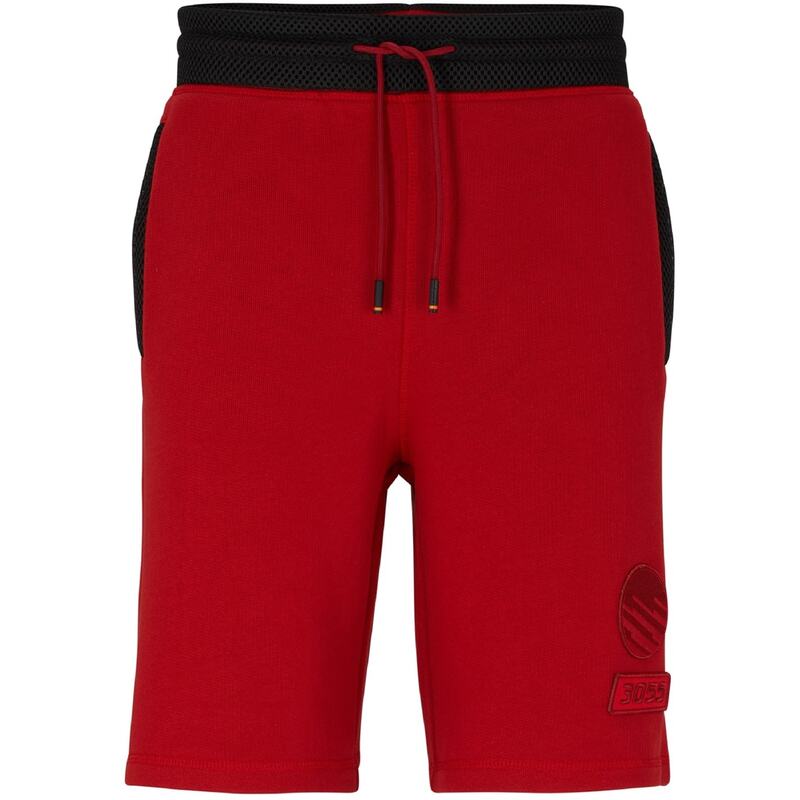 ボス メンズ ボトムス ハーフパンツ・ショーツ Boss Serace 10250855 01 Bright Red レッド