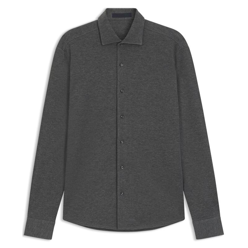 ボス メンズ トップス シャツ コットン Boss x BECKHAM Slim-Fit Cotton Shirt Grey 030 グレー｜ReVida 店