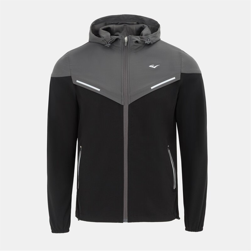エバーラスト メンズ アウター ジャケット・ブルゾン ジャケット Everlast Flexible Jacket Black/Grey ブラック