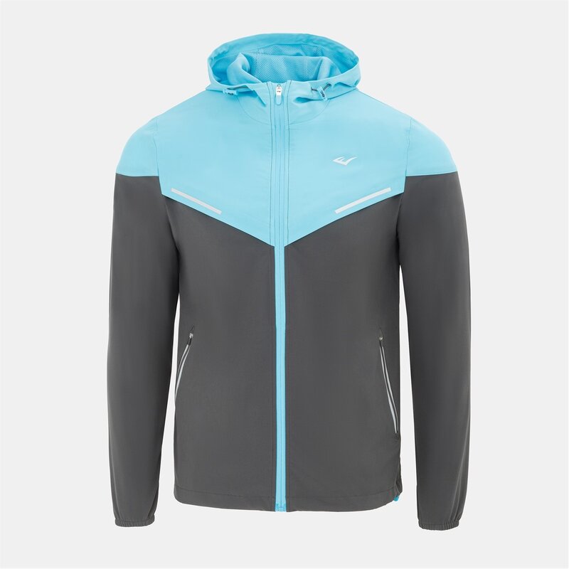 エバーラスト メンズ アウター ジャケット・ブルゾン ジャケット Everlast Flexible Jacket Grey/Cyan グレー｜ReVida 店