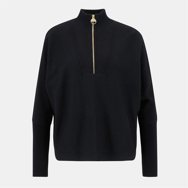 バブアー レディース アウター ニット・セーター ニット Barbour International Lola Knit Jumper Black ブラック
