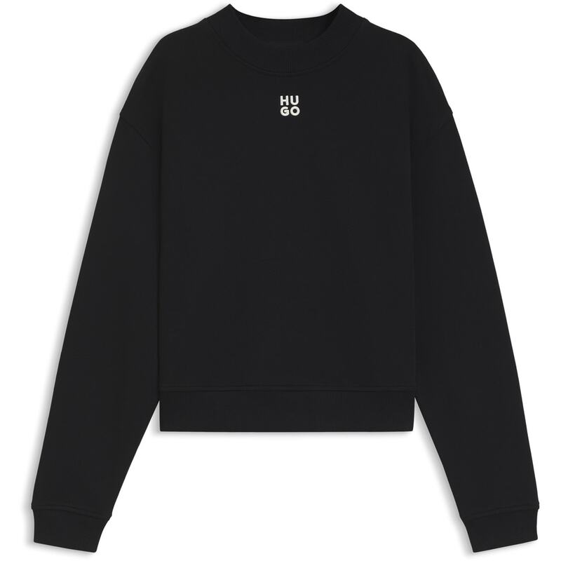 フューゴ レディース アウター パーカー・スウェット Hugo Daxandria 10249110 01 Black 001 ブラック|ReVida 店