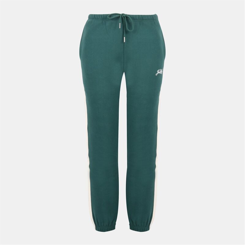 ジャック ウィルス レディース ボトムス カジュアルパンツ Jack Wills Script Slim Pant Ld61 Green/White ホワイト