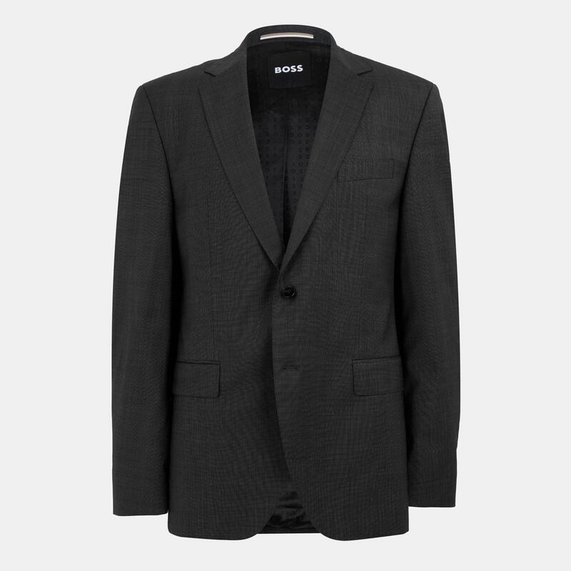 ボス メンズ アウター ジャケット・ブルゾン ジャケット Boss Men's Jeckson Formal Style Jacket Black ブラック