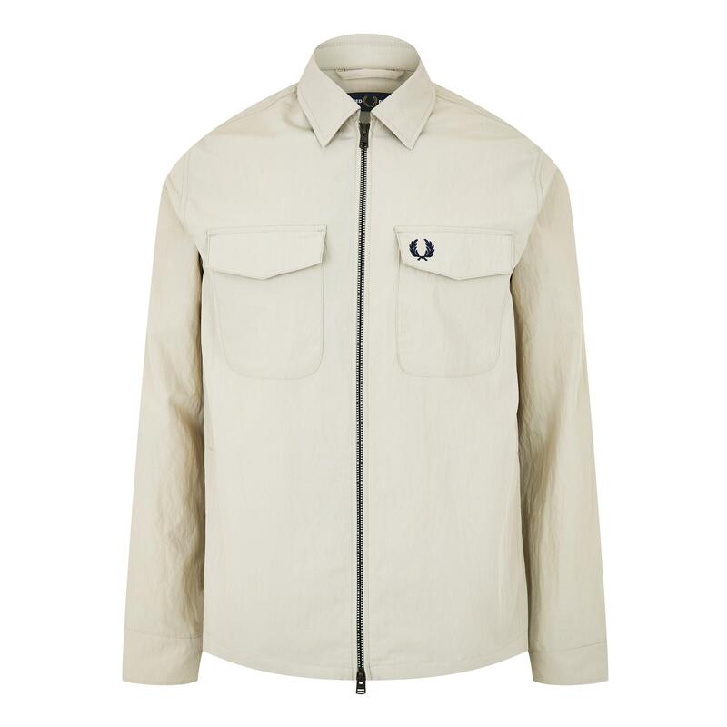 楽天市場】FRED PERRY(フレッドペリー)Mens Zip Overshirt メンズ