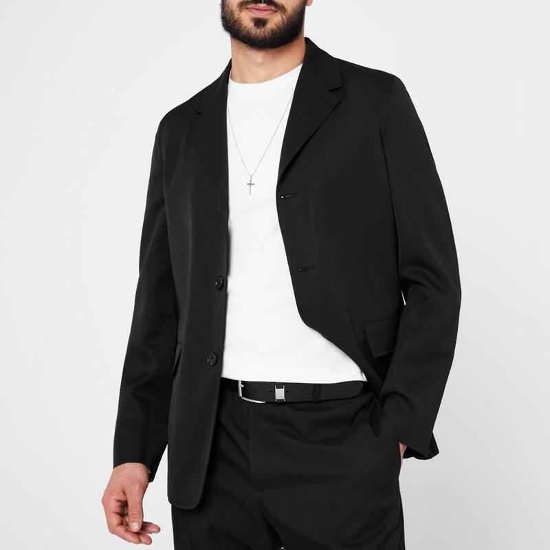ジル・サンダー メンズ アウター ジャケット・ブルゾン ブレザー ジャケット Jil Sander Single Breasted Blazer Jacket 001 - Black ブラック