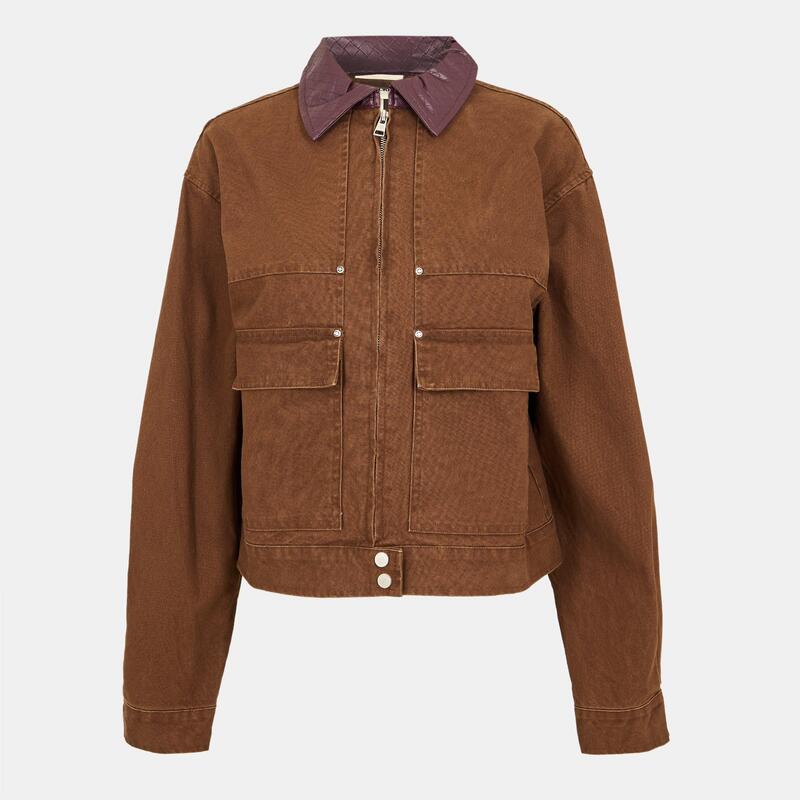 ザ クチュール 野球クラブ レディース アウター 上衣・上衣 The Couture Club Couture Truckr Jkt Ld61 Chocolate 黒茶