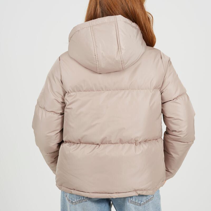 ブレーブソウル レディース アウター 上衣・上衣 上衣 Brave Soul Padded Short Puffer Jacket with Drawcord Hem Stone/Stone 石ころ