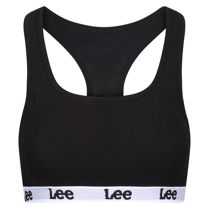 リー レディース アンダーウェア ブラジャー Lee Womens Crop Top Black ブラック