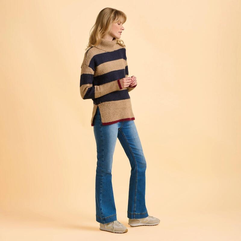 ウィグル レディース アウター 編み物・プルオーバー Brakeburn Bay Jumper Beige ベージュ ニット・セーター-レディースファッション-トップス
