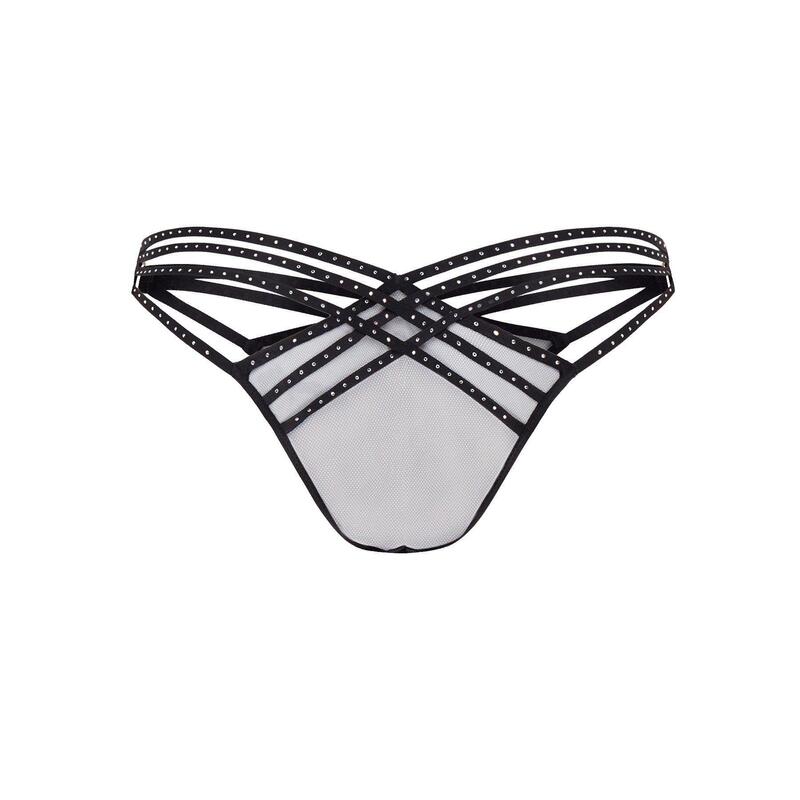 エージェントプロヴォケイター レディース アンダー御召しもの ズボン下 Agent Provocateur RUBI Full brief Black/Black 黒いこと