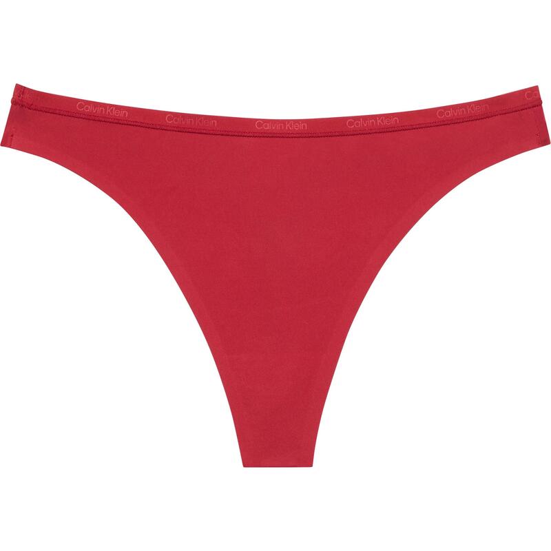 カルバンクライン レディース アンダー御召しもの ズボン下 Calvin Klein Calvin Perf Fit Thng Ld54 Red Stamp 赤いこと