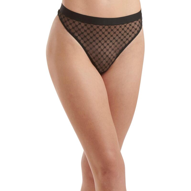 ウォルフォード レディース アンダー御召しもの ズボン下 Wolford Thong Black 黒いこと