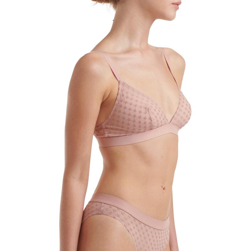 ウォルフォード レディース アンダー御召しもの ブラ Wolford Tringl Brlte Ld99 Pink サクラ色