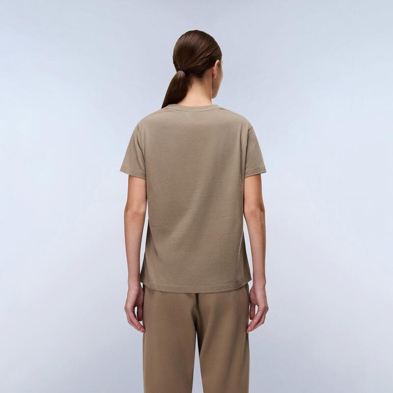 ナパピリ レディース トップス Tシャツ ロゴ Napapijri Napapijri Box Logo Short Sleeve T-shirt Womens Fallen Rock