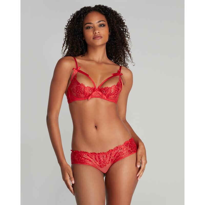 エージェントプロヴォケイター レディース アンダー御召しもの ズボン下 Agent Provocateur CENDRILLON Full Brief Red 赤いこと
