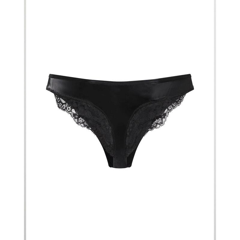 エージェントプロヴォケイター レディース アンダー御召しもの ズボン下 Agent Provocateur RIVERE Brazilian Brief Black 黒いこと
