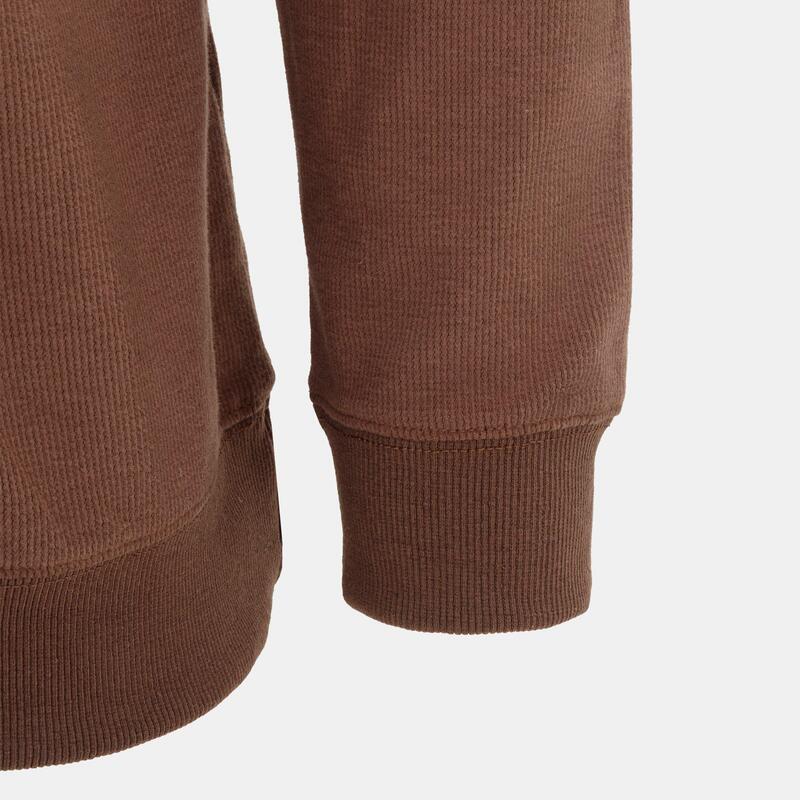 ハウィック メンズ アウター ニット・セーター クルーネック Howick Crew Neck Jumper Mens Dark Brown ブラウン