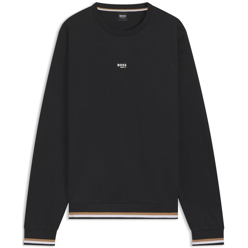 主任者 メンズ アウター パーカー・スウェット プルオーバー Boss Iconic Sweatshirt 10269546 03 Mens Black 001 黒いこと