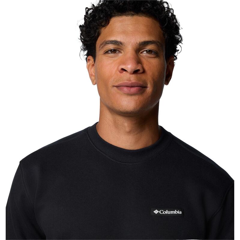 コロンビア メンズ アウター パーカー・スウェット プルオーバー Columbia Meridian Creek Sweatshirt Mens Black 黒いこと パーカー-トップス