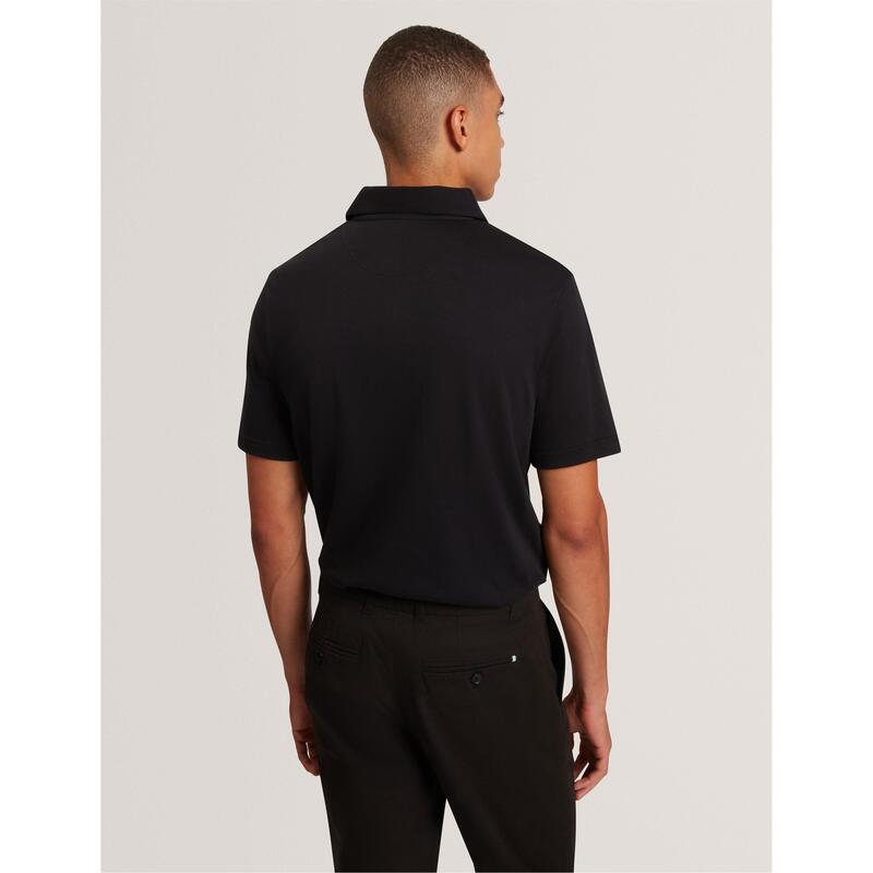 テッドベーカー メンズ トップス スポーツシャツ Ted Baker Ted Mercerised Polo 錫00 Black 黒いこと