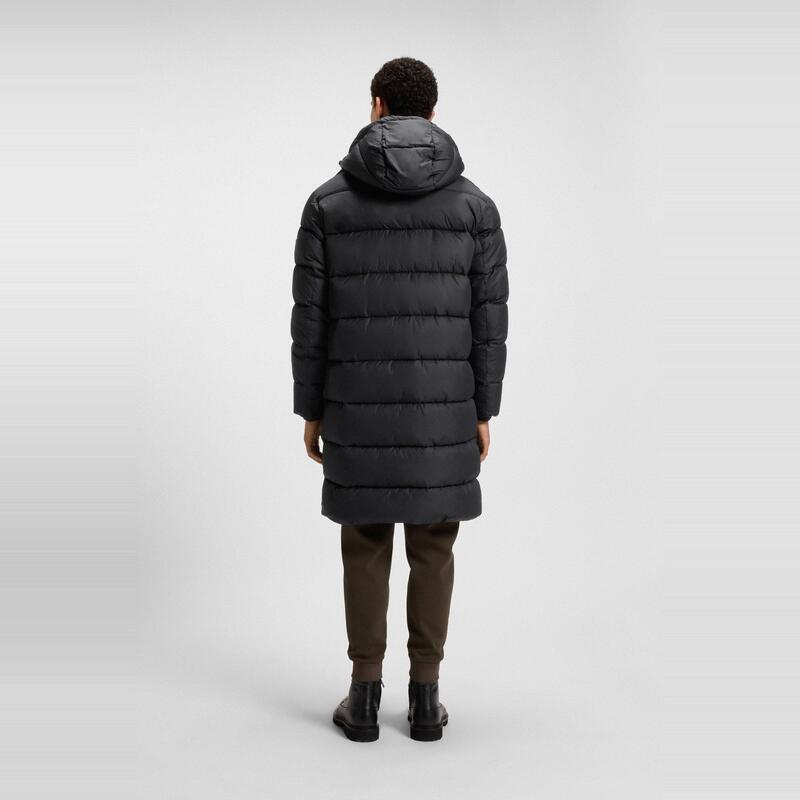 ボス メンズ アウター ジャケット・ブルゾン Boss Men Centre Puff Jacket Water-repellent Black 001 ブラック