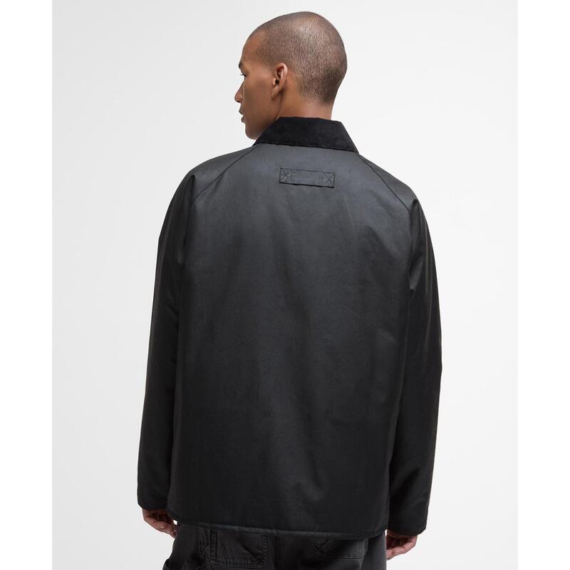 バブアー メンズ アウター ジャケット・ブルゾン Barbour B.Li Tract Wx Jacket Sn62 Black ブラック
