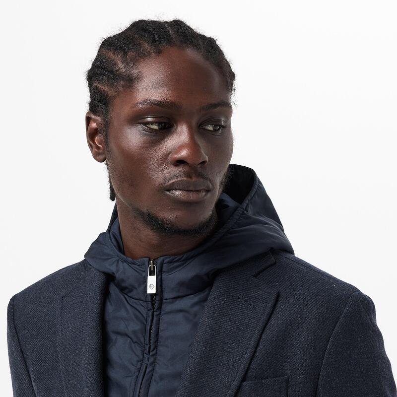 パルジレリ メンズ アウター ジャケット・ブルゾン Pal Zileri Men's Bomber Jacket Blue Navy ネイビー 88,990円