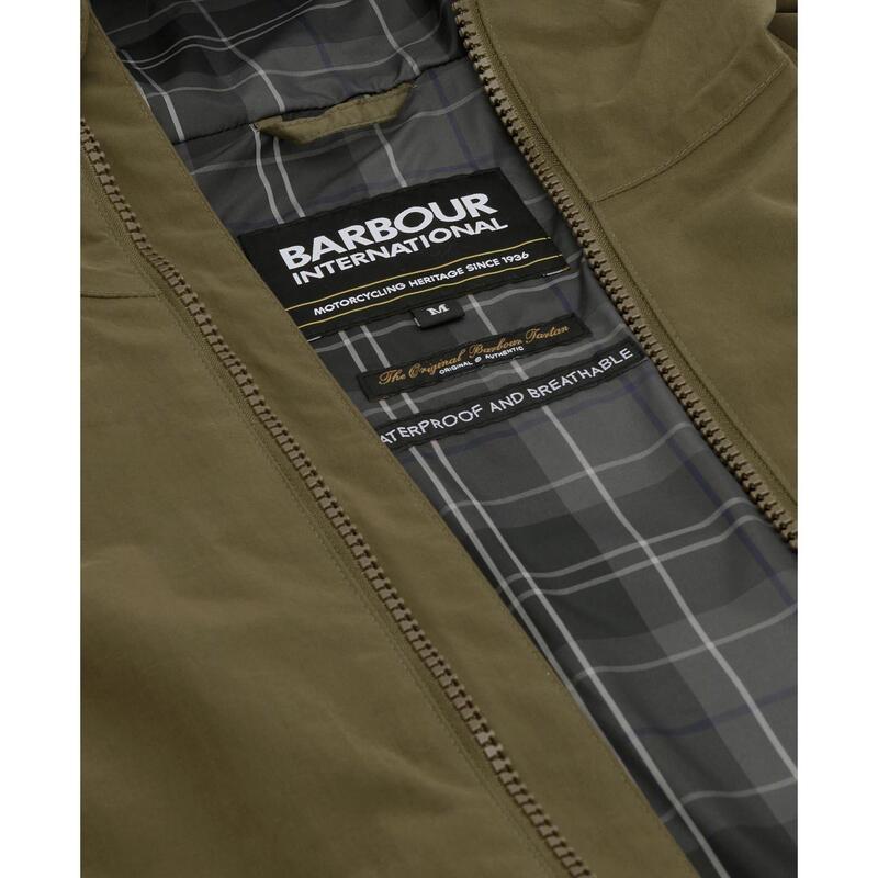 バブアー メンズ アウター ジャケット・ブルゾン Barbour International B.Int Mispen WP Jkt Sn62 Light Sage セージ