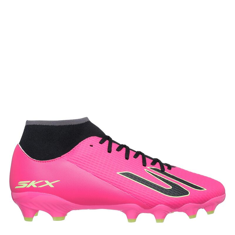 スケッチャーズ メンズ シューズ ブーツ・レインブーツ SkechersKX.2 Academy Adults High Firm Ground Football Boots Pink/Black ブラック