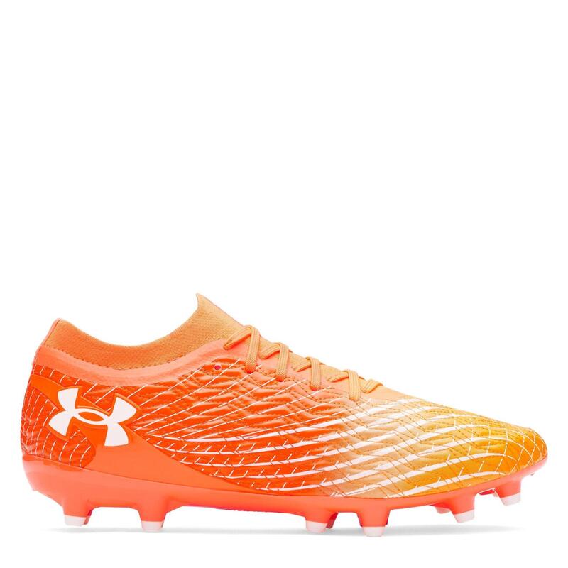 アンダーアーマー メンズ シューズ ブーツ・レインブーツ Under Armour Magnetico Pro Adults Firm Ground Football Boots Orange/White ホワイト|ReVida 店