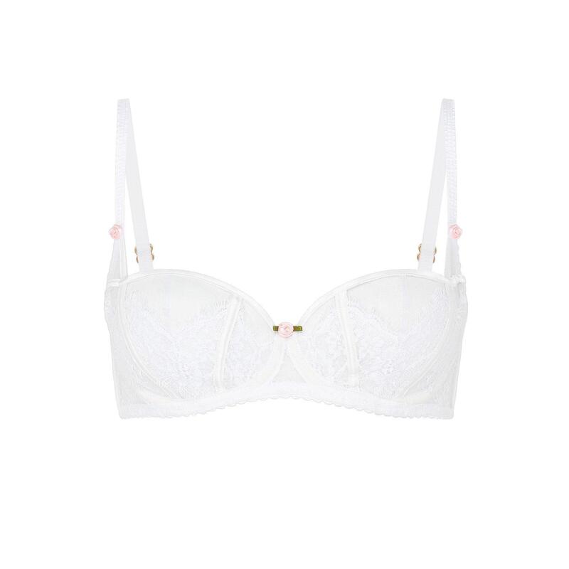 エージェントプロヴォケイター レディース アンダー御召しもの ブラ Agent Provocateur CLARISSA Bra White 白いこと