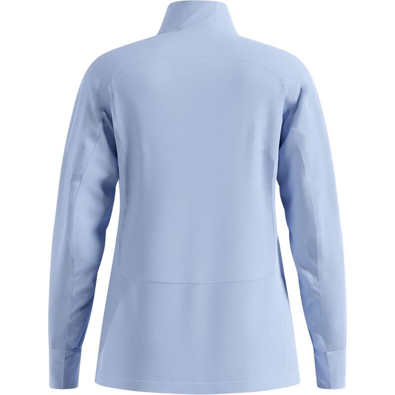 オドロ レディース アウター ジャケット・ブルゾン Odlo Essential Jkt Ld54 Blue Heron ブルー