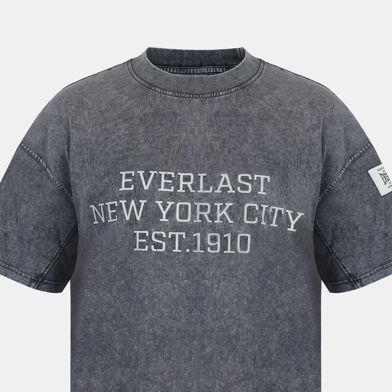 エバーラスト メンズ トップス Tシャツ ロゴ Everlast NYC Logoversized T-Shirt Washed Grey グレー