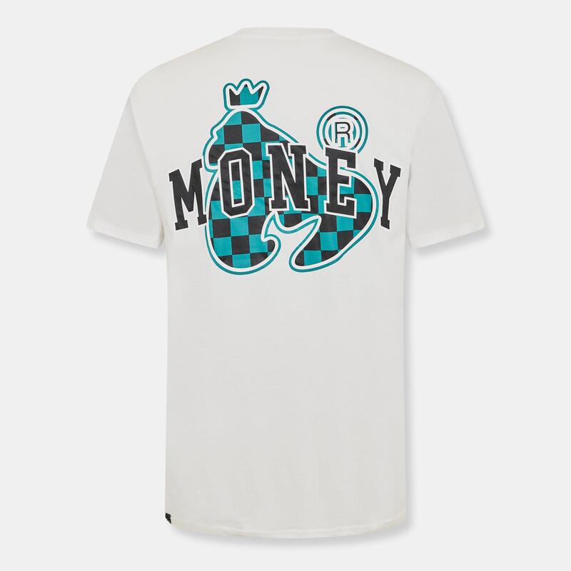 マネー メンズ トップス Tシャツ Money Checker Ape T-Shirt White ホワイト