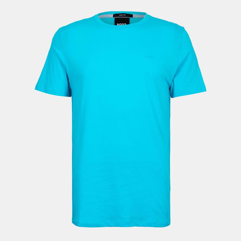 ボス メンズ トップス Tシャツ レギュラーフィット Boss Men Tessler 33 Regular Fit-Shirt Open Blue ブルー