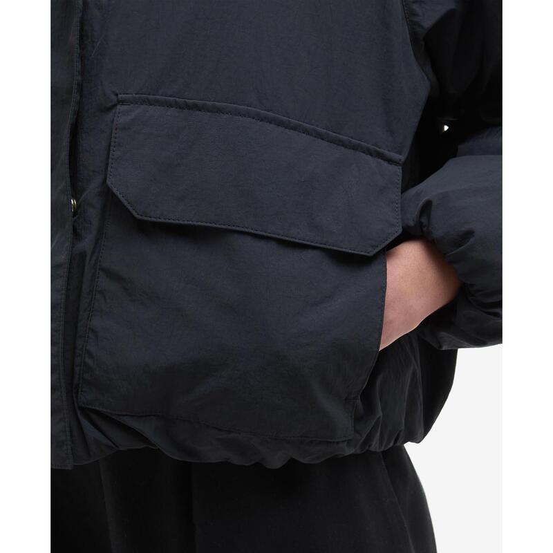 バブアー レディース アウター 上衣・上衣 Barbour International Women\u0027s B Intense Costello Bomber Jacket Black 黒いこと