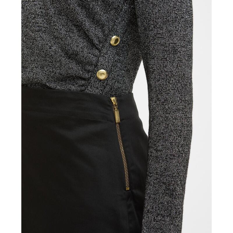 バブアー レディース ボトムスカート Barbour International B.Int Katya Skirt Ld61 Black ブラック｜ReVida 店