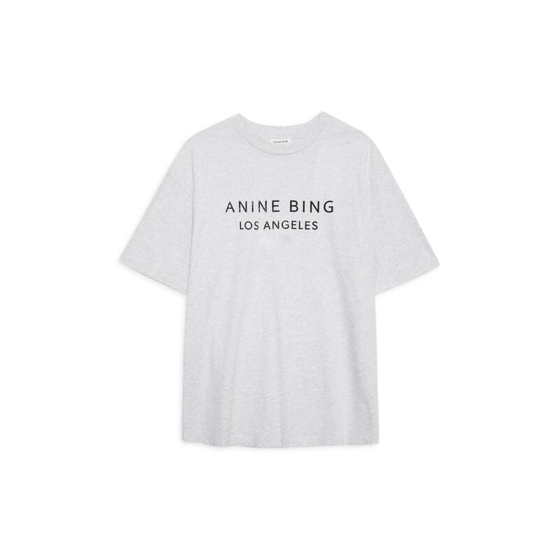 アニービン レディース トップス Tシャツ Anine Bing Anine Myers Tee Ld62 Heather Grey グレー