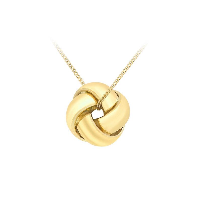 ビー ユー レディース アクセサリー ネックレス・チョーカー・ペンダントトップ レース Be You 9ct Gold 4-Way Knot Necklace Yellow Gold イエロー