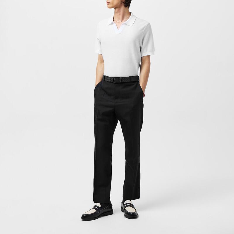 モンブラン メンズ アクセサリー ベルト レザー Montblanc Leather Belt Black ブラック