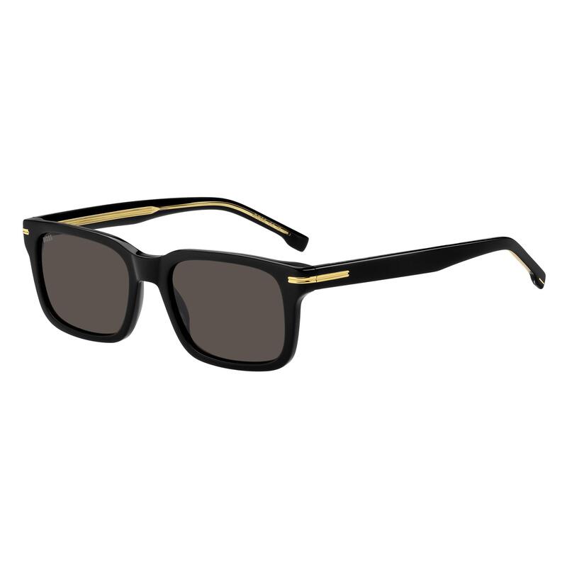 ボス メンズ アクセサリー サングラス・アイウェア Boss Men's Rectangle Sunglasses Black ブラック