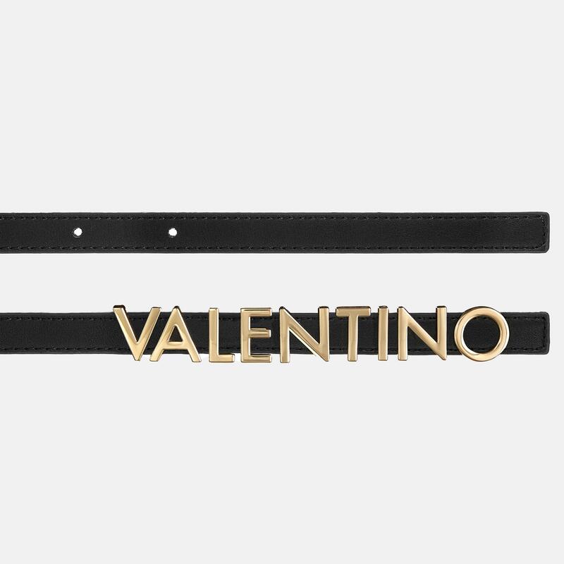 ヴァレンティノ レディース アクセサリー ベルト レザー フェイクレザー Valentino Women's Faux Leather Belt NERO 15,385円