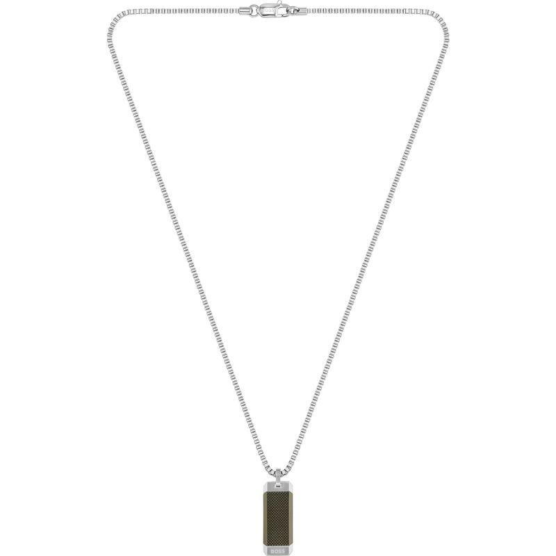 ボス メンズ アクセサリー ブレスレット・バングル・アンクレット Tシャツ Bosstainlessteel Box Chain Jewellery Slvr