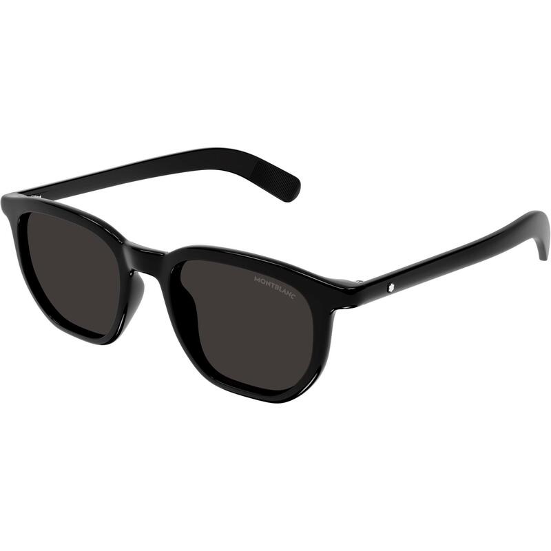 モンブラン メンズ アクセサリー サングラス・アイウェア Montblanc Wayfarer Sunglasses Black/Grey ブラック