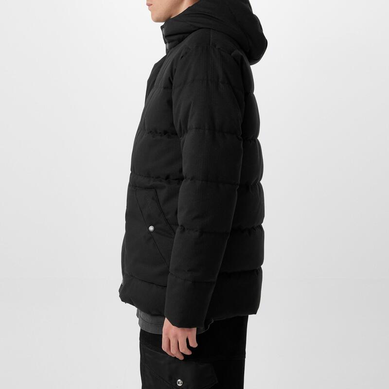 バブアー メンズ アウター ジャケット・ブルゾン Barbour Brampton Puffer Jacket Black BK11 ブラック